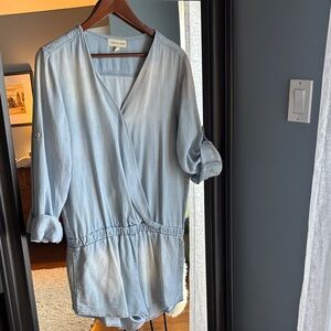 Cloth & Stone Lightweight “Jean” Romper